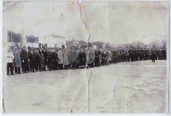 the moment of blessing the site for this stadium in 1933 for the KPW "Parowóz" club - MiPBP Archive, photo APOLLINI Kutno