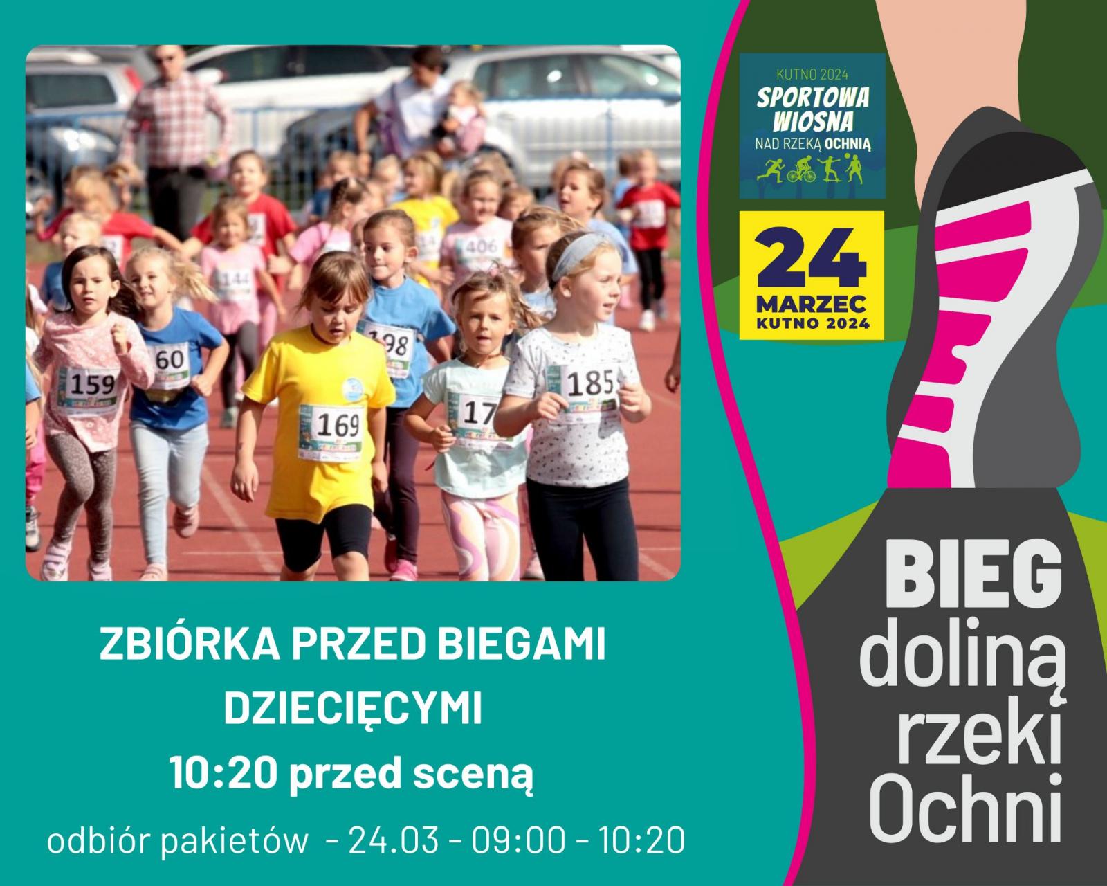 Sportowy bieg