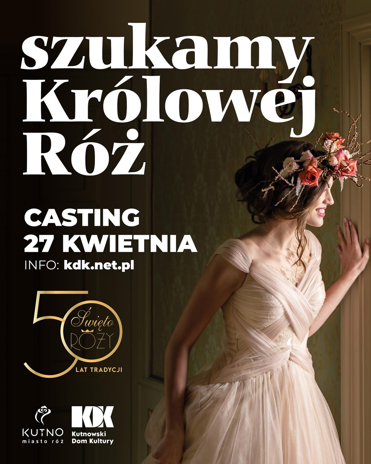 Królowa róż casting