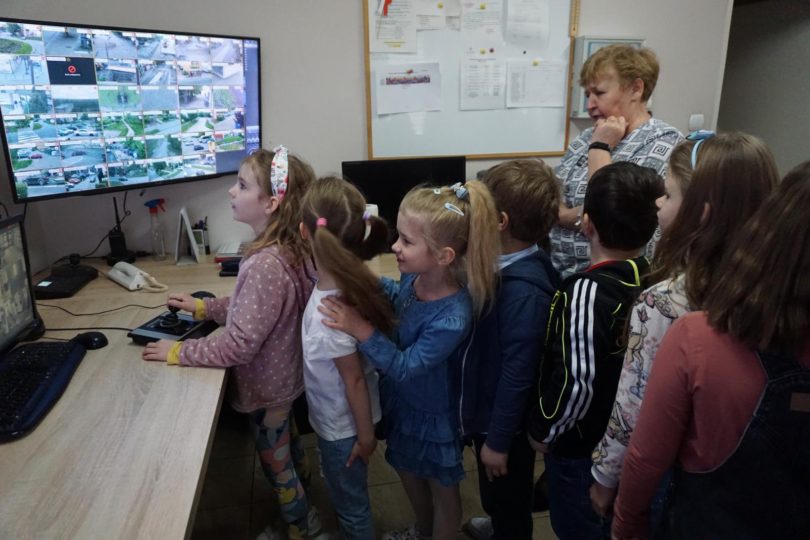 Przedszkolaki w monitoringu