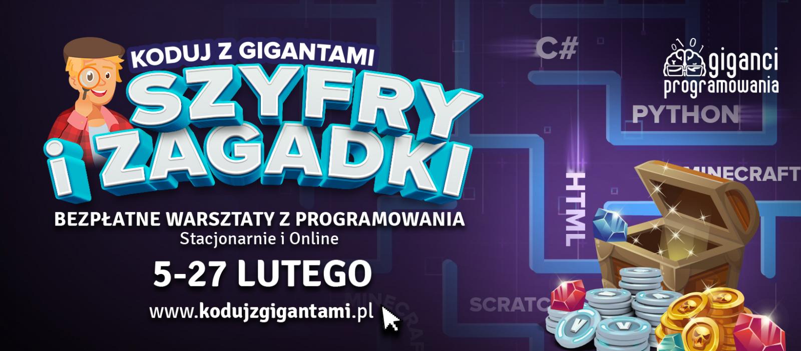 Grafika informacyjna o programie