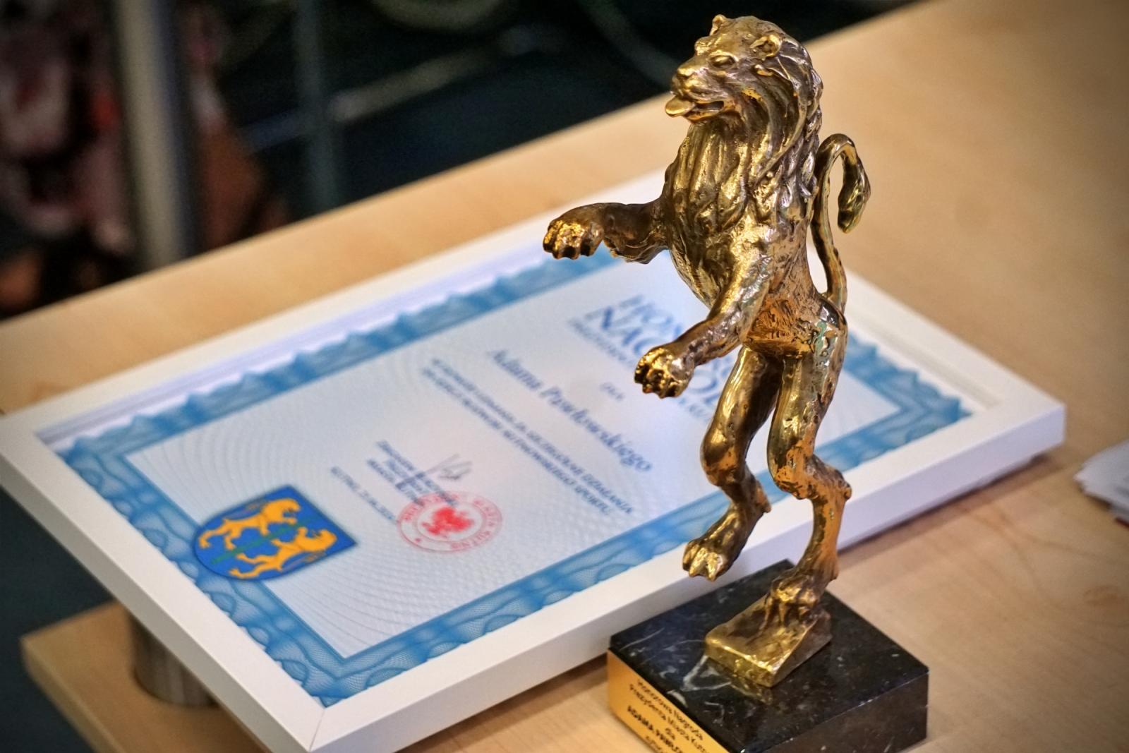 Adam Pawłowski wyróżniony Honorową Nagrodą Prezydenta