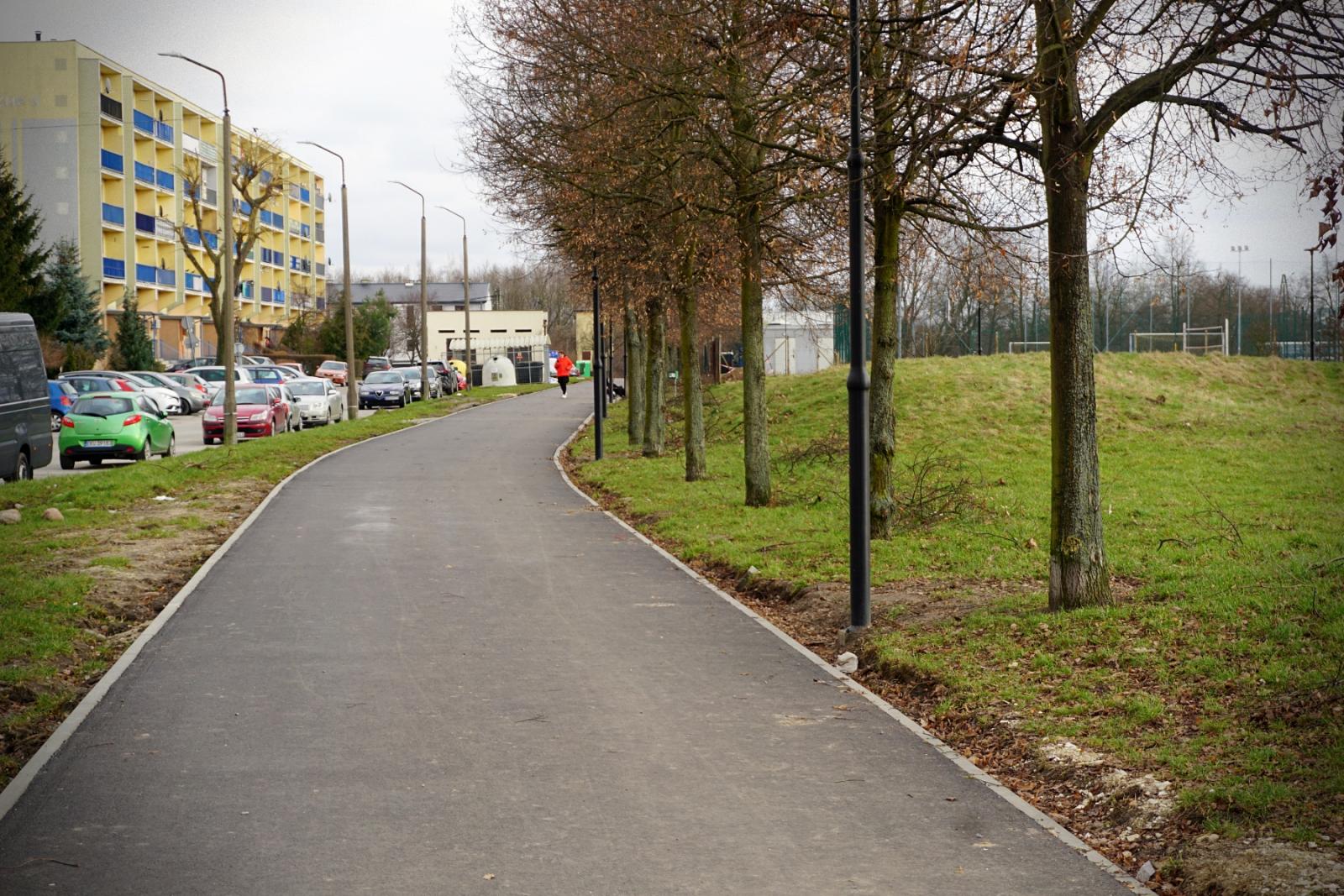 Zielona Oś Miasta trwają prace