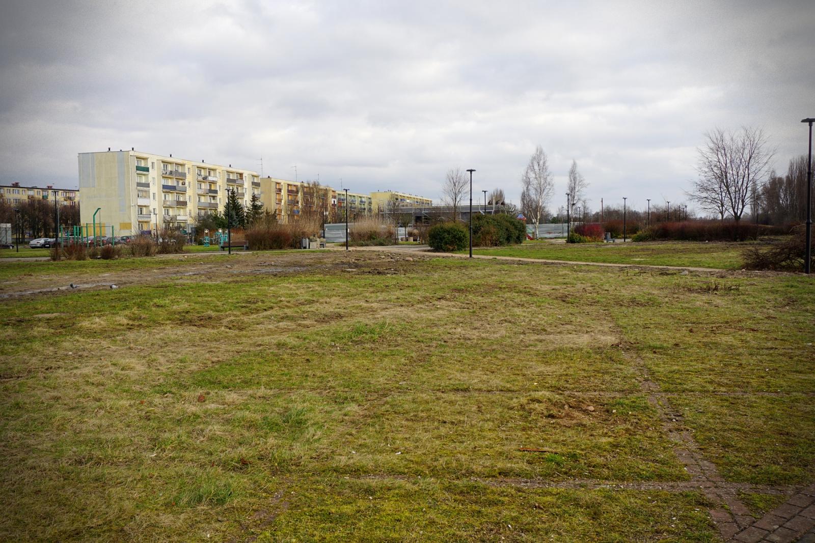 Zielona Oś Miasta trwają prace