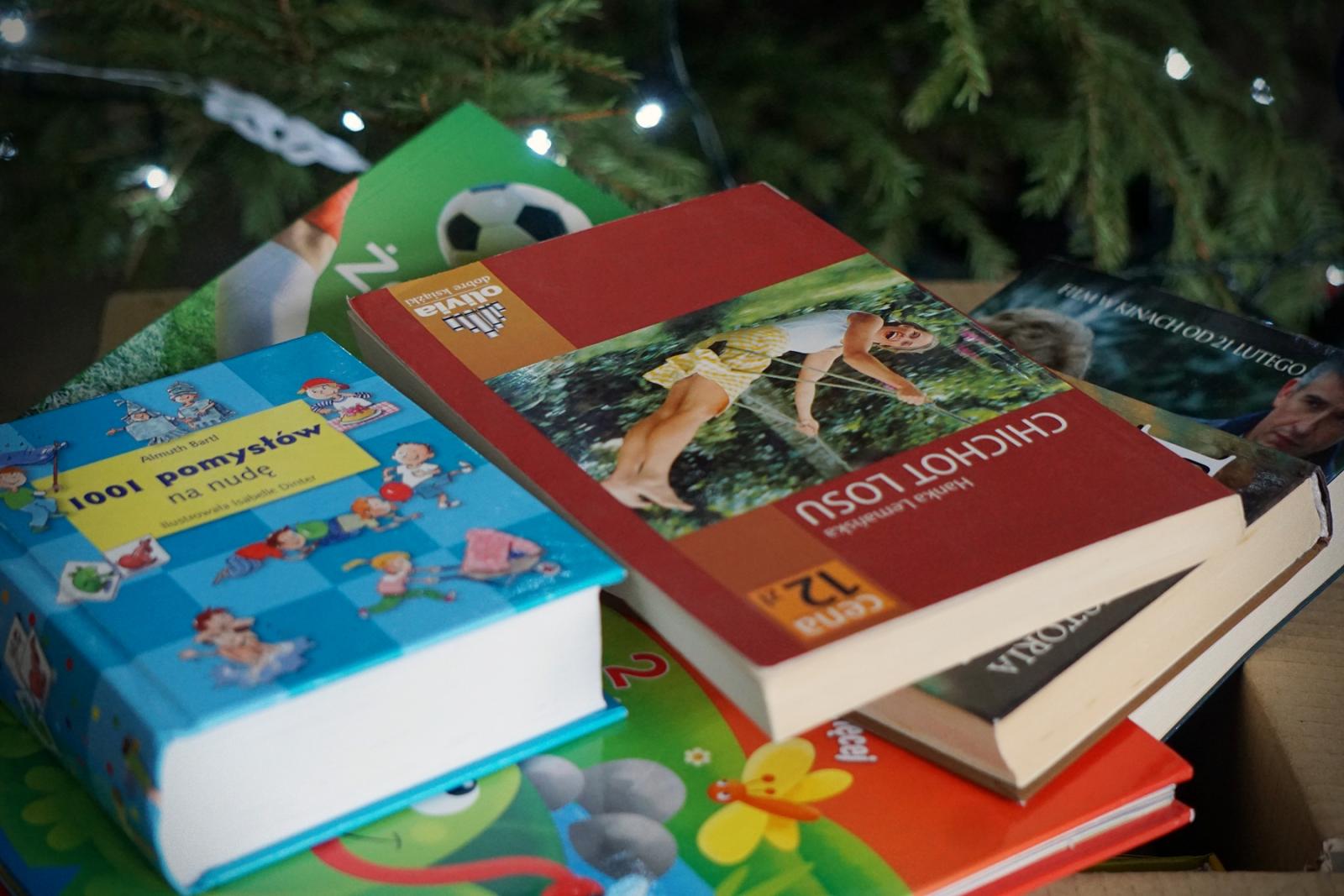 Przekazanie książek na rzecz szpitala