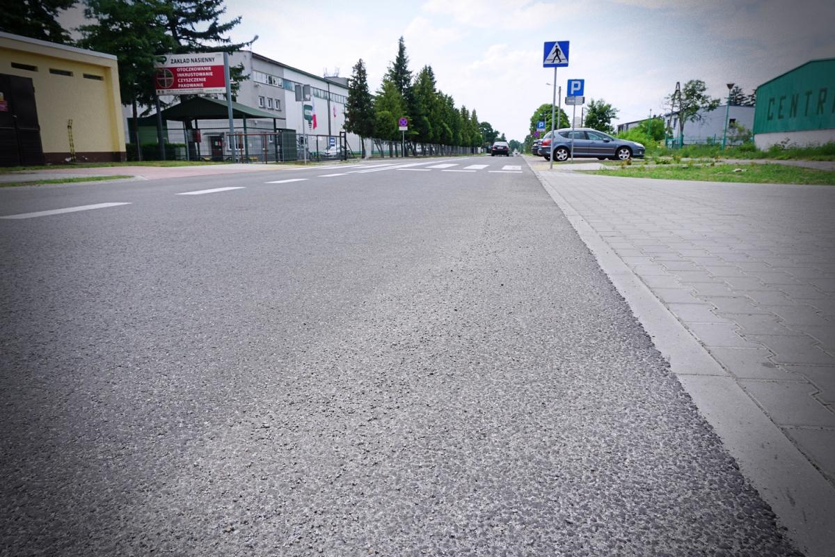 Ulica Chopina po przebudowie