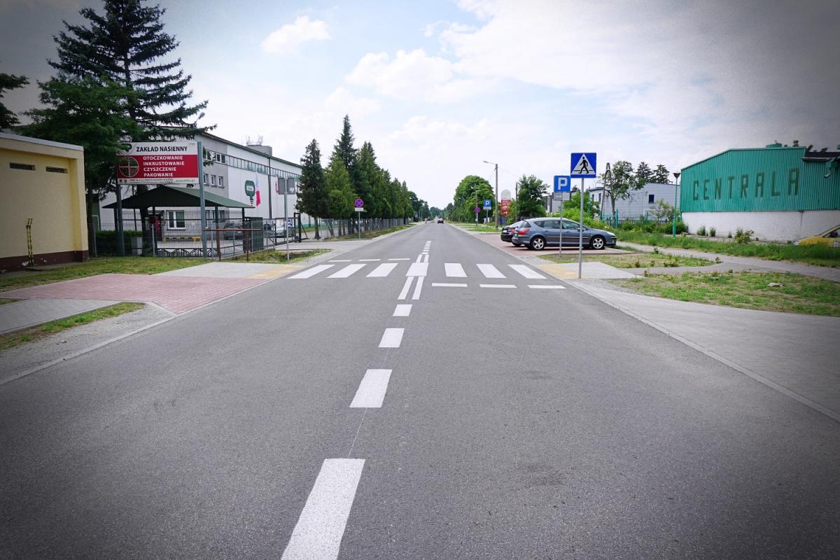 Ulica Chopina po przebudowie