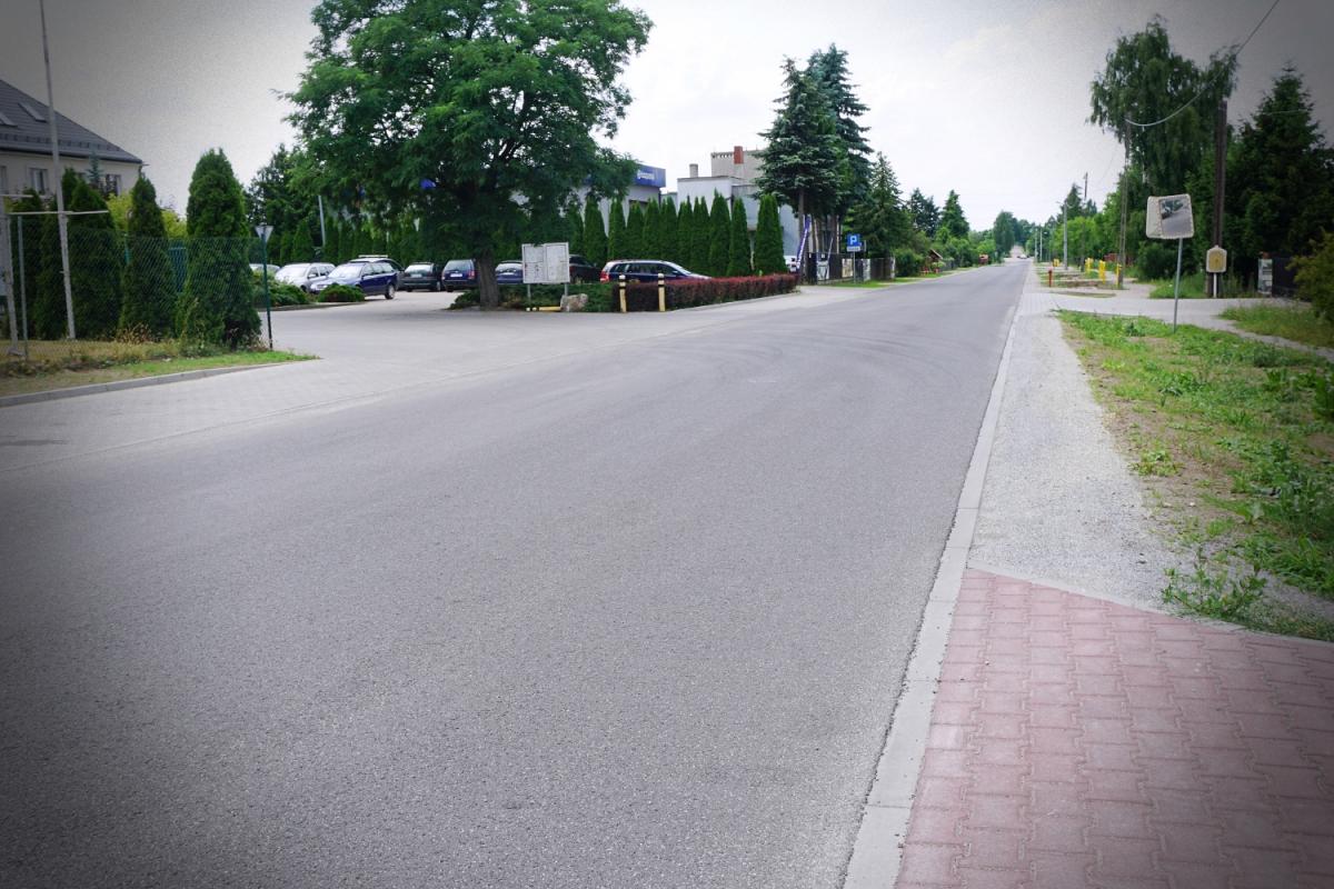 Ulica Chopina po przebudowie