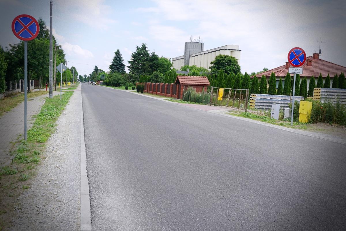 Ulica Chopina po przebudowie