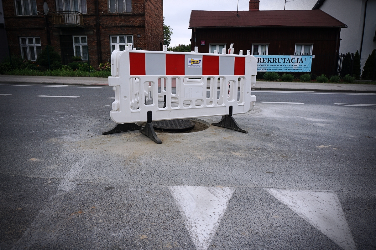 Remont studzienek kanalizacji ul. Łęczycka