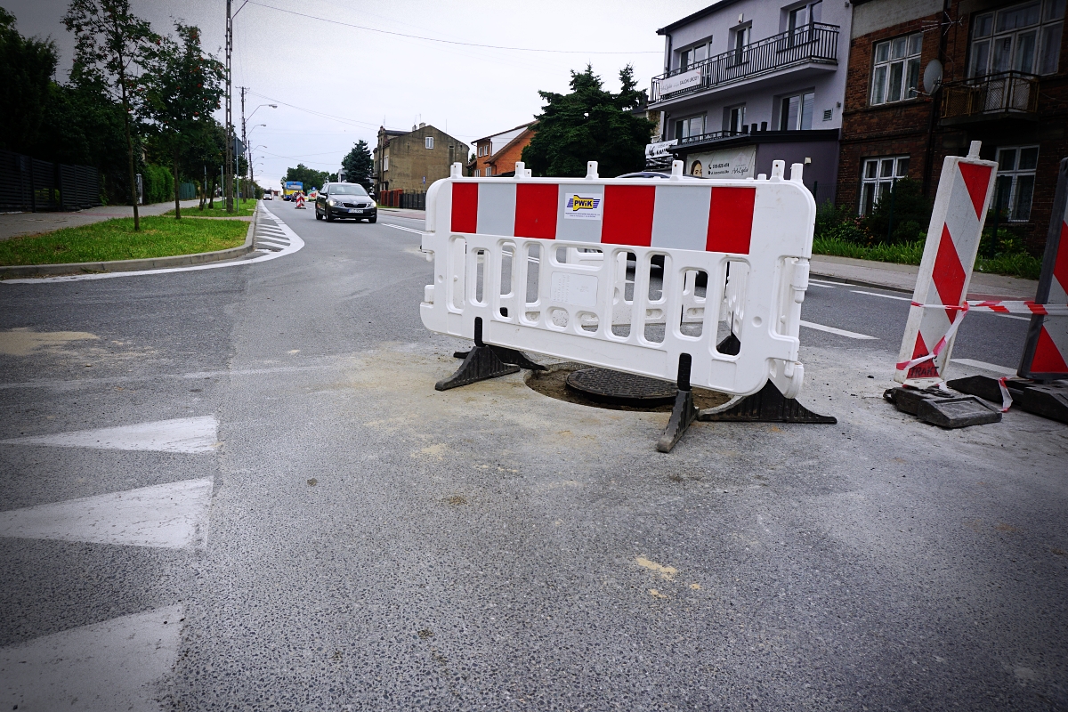 Remont studzienek kanalizacji ul. Łęczycka