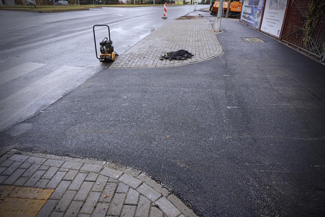 Ścieżka rowerowa przy Mickiewicza, Łęczyckiej i Krasińskiego