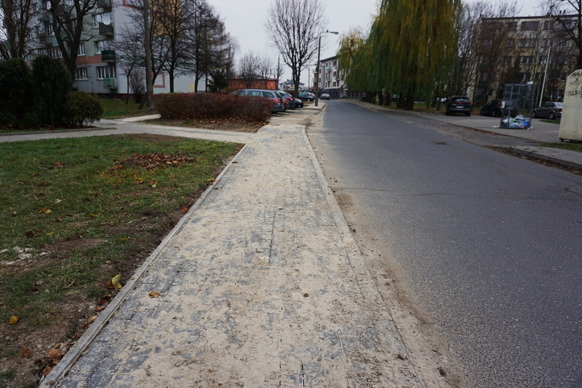 Chodnik na Łokietka