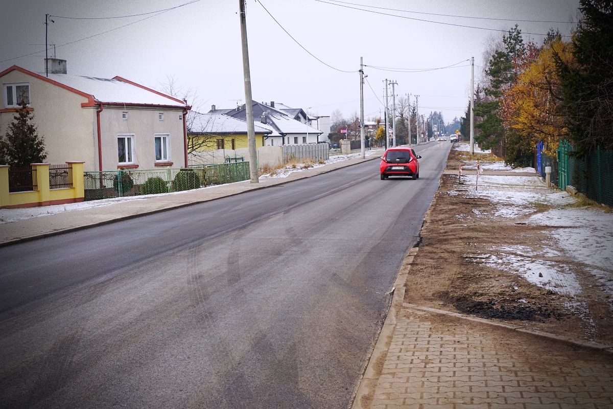 Ulica Jesienna po remoncie