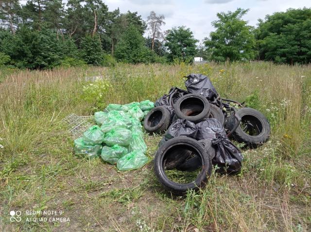 Akcja zbierania odpadów