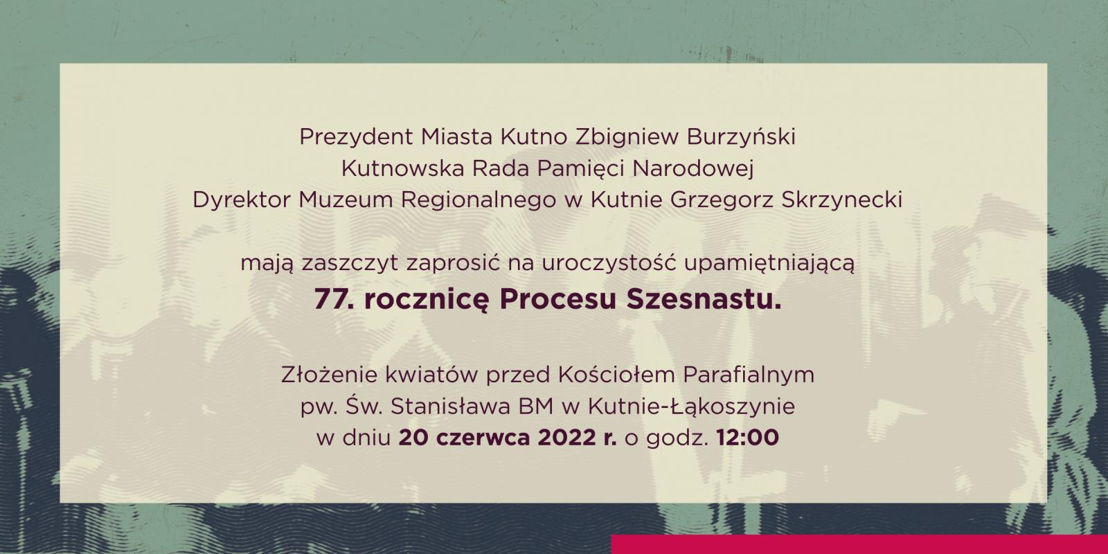 plakat wydarzenia