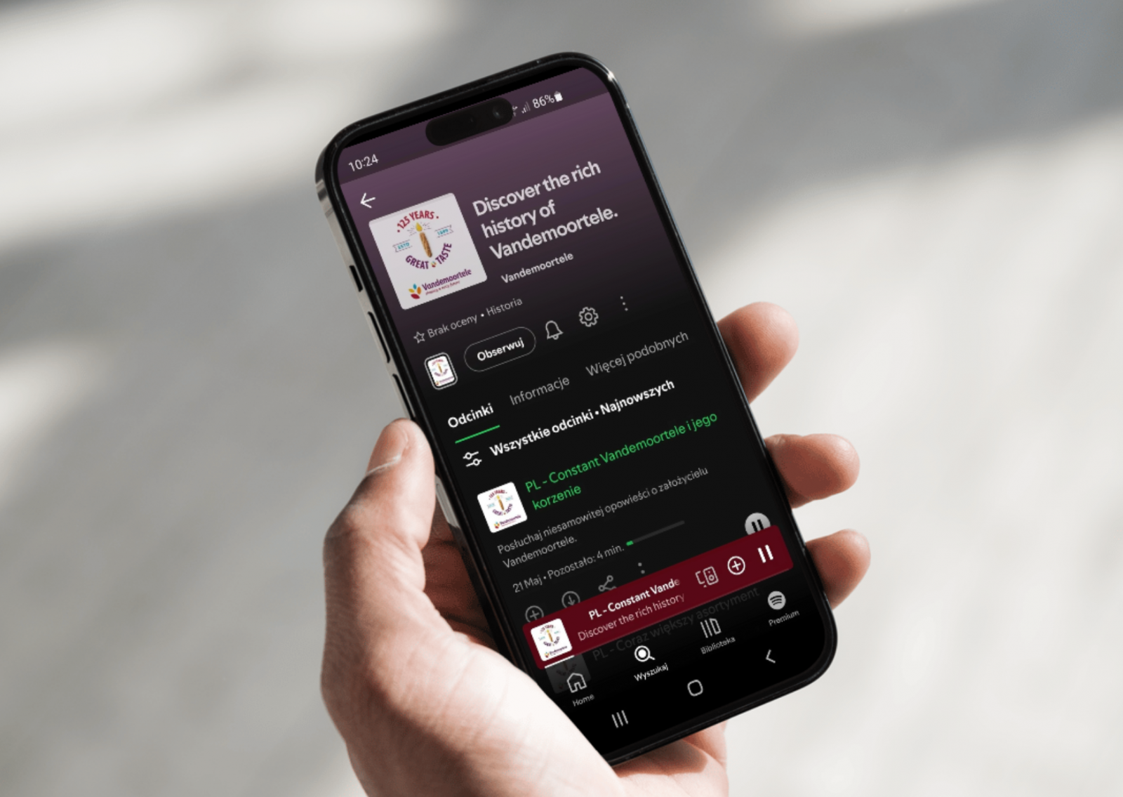 Podcast w Spotify