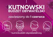 Kutnowski Budżet Obywatelski 2020 zawieszony