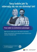 Otwarty nabór kandydatów na rachmistrzów spisowych