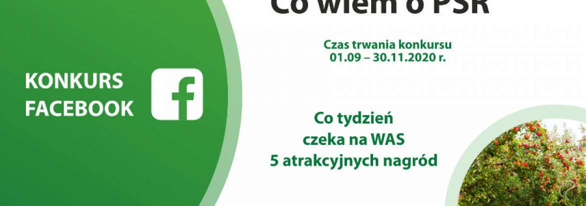 KONKURS FACEBOOK „Co wiem o PSR”