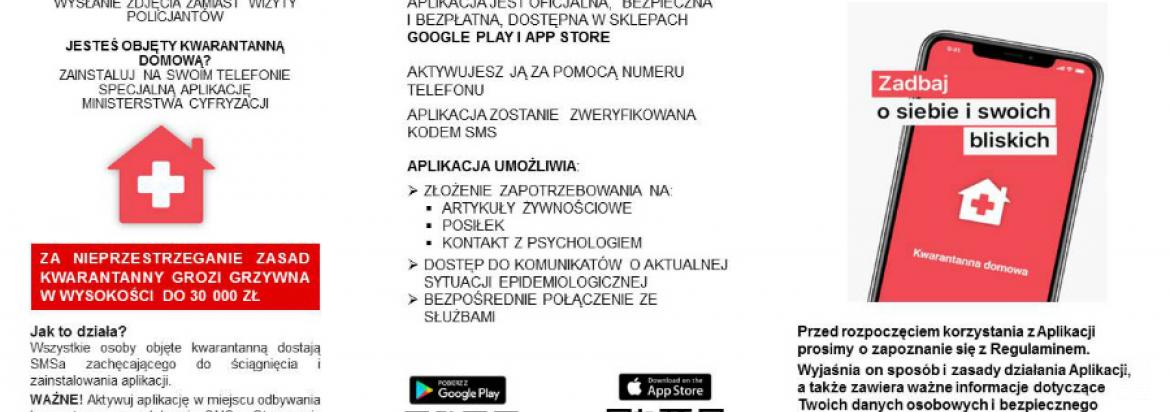 Aplikacja Kwarantanna Domowa