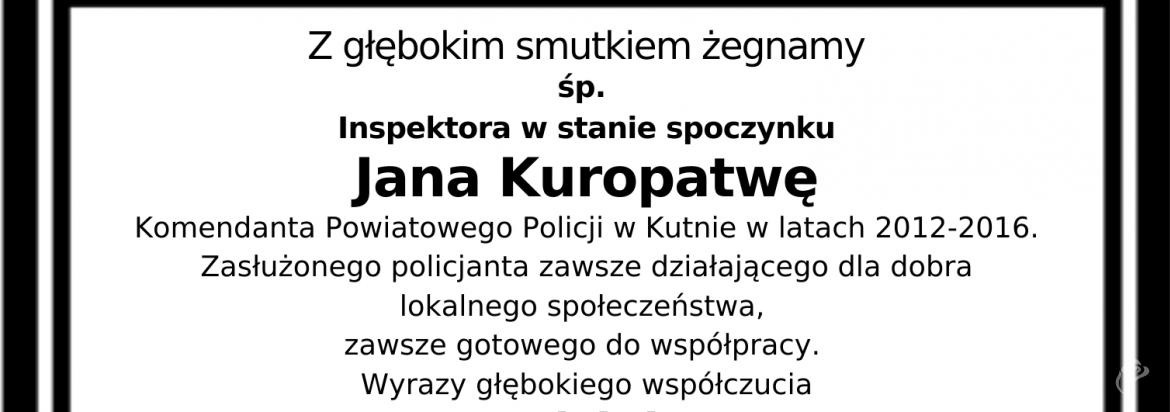 Kondolencje