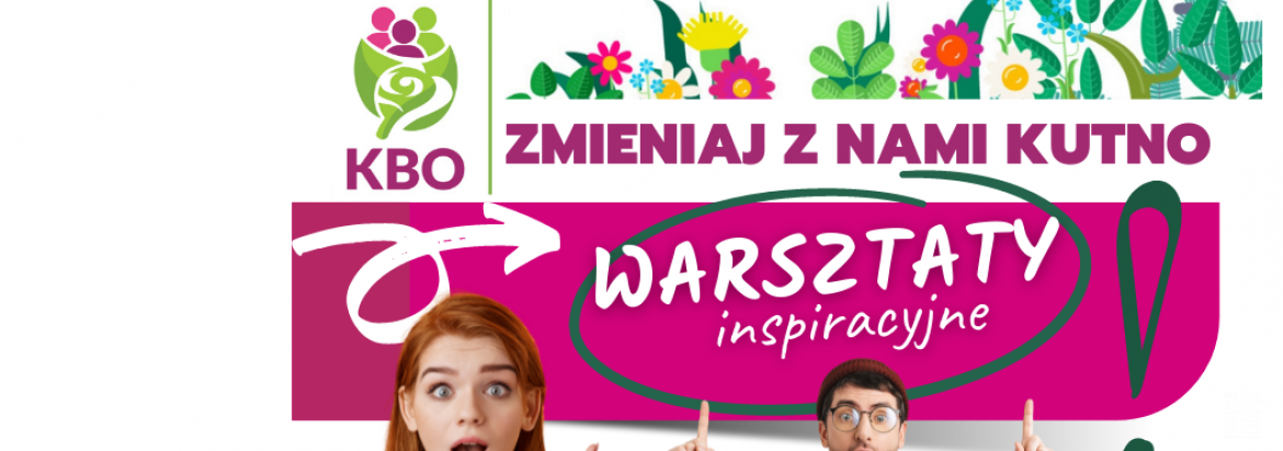Grafika dotycząca warsztatów inspiracyjnych