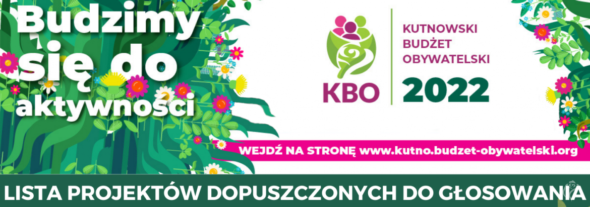 Grafika opisująca listę projektów dopuszczonych do głosowania