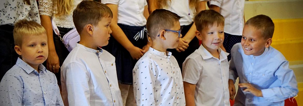 Chłopcy ze Szkoły Podstawowej nr 9