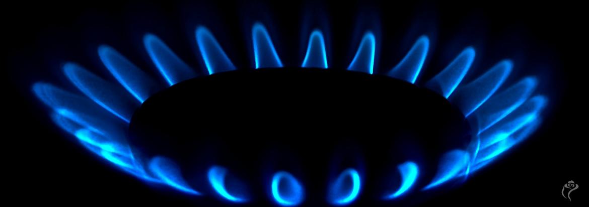 Ogień gaz