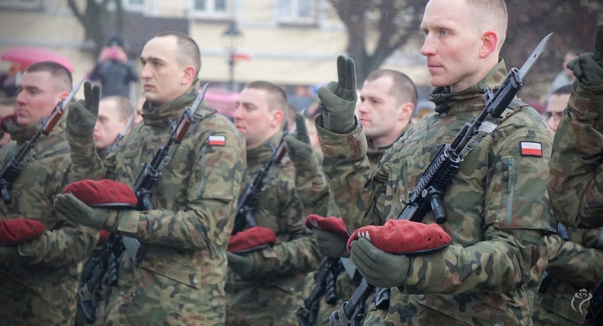 Przysięga wojskowa Leźnica Wielka