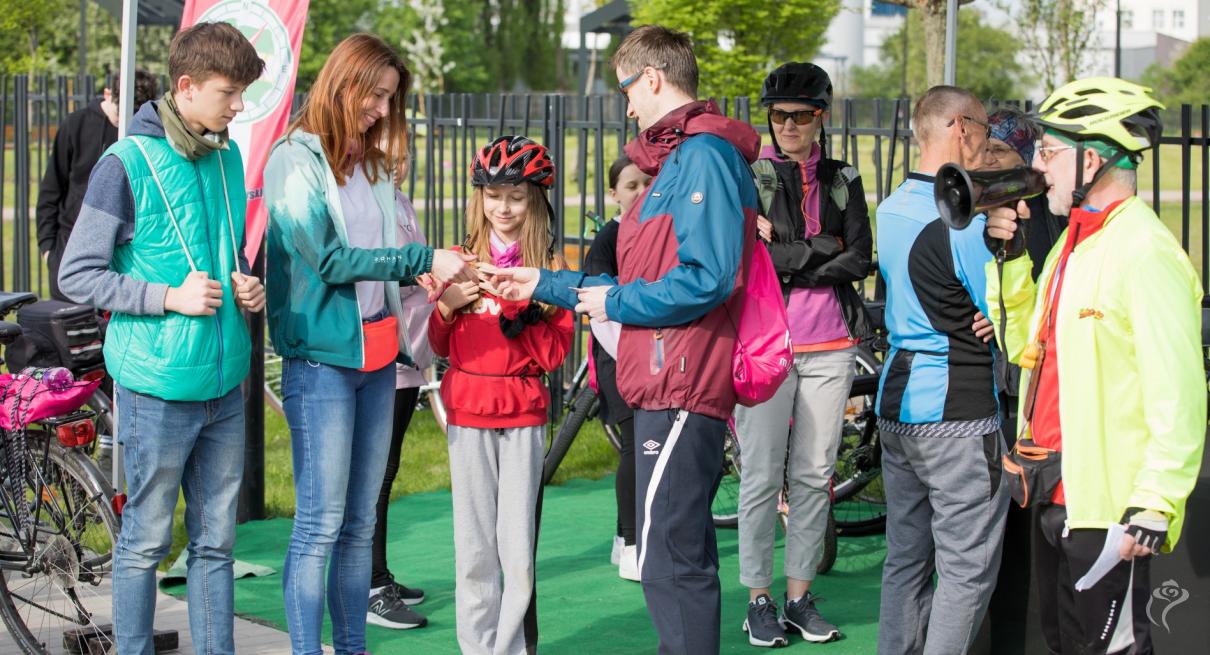 Piknik rowerowy nad Ochnią