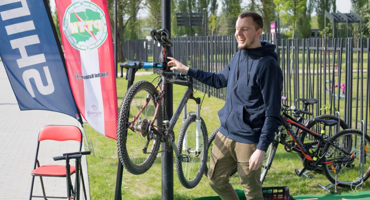 Piknik rowerowy nad Ochnią