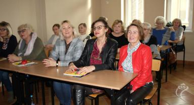 „Pomoc i wsparcie dla Seniorów w Kutnie” - wykład dla słuchaczy SUTW