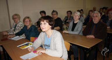 „Pomoc i wsparcie dla Seniorów w Kutnie” - wykład dla słuchaczy SUTW