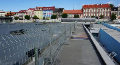 Postęp prac na Placu Wolności i Rynku Zduńskim