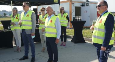 Rozbudowa firmy logistycznej Katoen Natie w Kutnie