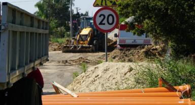 Prace na ulicy Paderewskiego