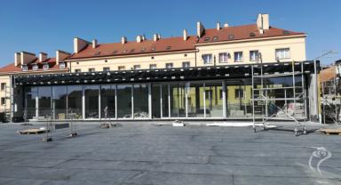 [Fotorelacja] Postęp prac na Placu Wolności i Rynku Zduńskim