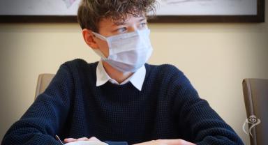 Na zdjęciu widać Olka Klembalskiego 