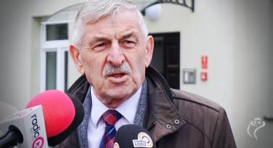 Na zdjęciu widać Prezydenta Zbigniewa Burzyńskiego 