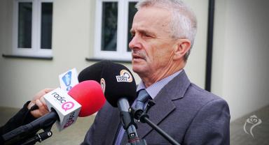 Na zdjęciu widać dyrektora Zarządu Nieruchomości Miejskich