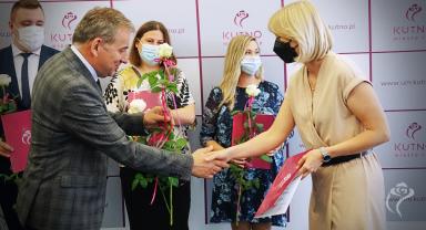 Nauczyciele odebrali akty nadania awansów