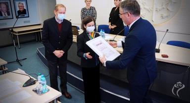 Nagroda Prezydenta Miasta i Nagroda Rady Miasta wręczana podczas sesji