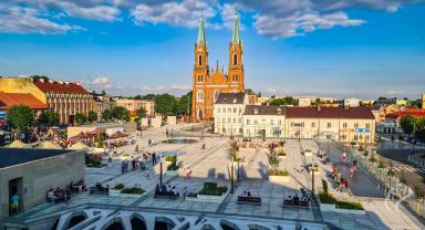 zdjęcie Placu Wolności w Kutnie
