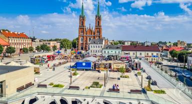 zdjęcie Placu Wolności w Kutnie
