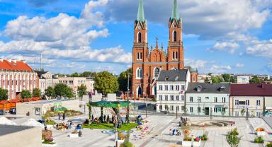 zdjęcie placu Wolności w Kutnie 