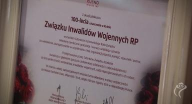 Jubileusz 100-lecia Koła Związku Inwalidów Wojennych w Kutnie