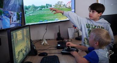 Dzieci z wizytą w UM Kutno