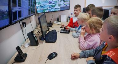 Wizyta przedszkolaków w Urzędzie Miasta